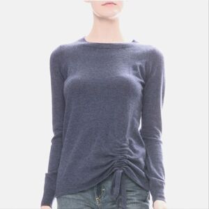 Autumn Cashmere Cinched Cashmere Crewneck XS